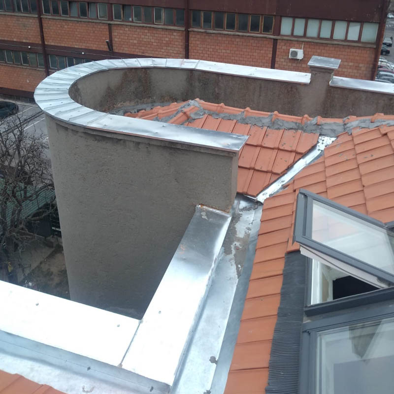 Limarski radovi - postavljanje oluka, okapnica i vetar lajsni